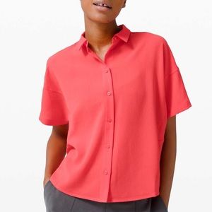 Lululemon full day ahead SS shirt